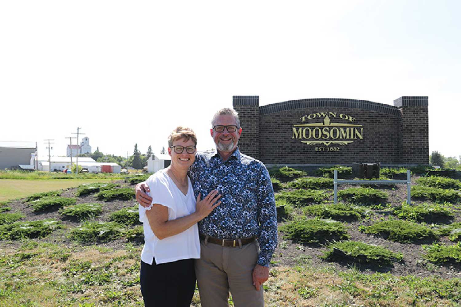 Dr. Schalk Van der Merwe with his wife, Henriette.